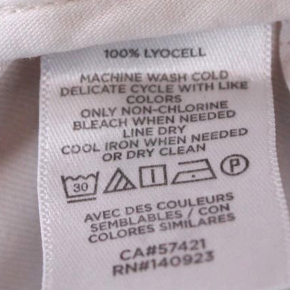 LOFT Utility Jacket Snap Button Drawstring in White Women's Size Small - Picture 13 of 15
